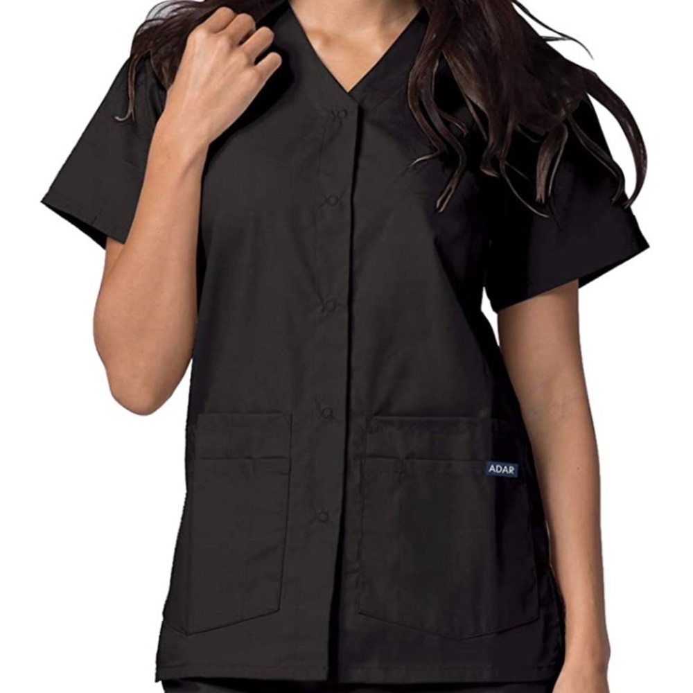 ✨Adar Button Up Scrub Top✨